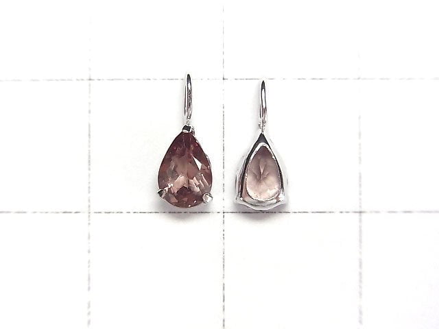 [Video] [Japan] High Quality color Change Garnet AAA Pear shape Faceted 6x4mm Pendant [K10 White Gold] 1pc