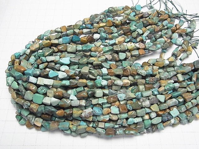 [Video]Turquoise AA+ Rough Nugget 1strand beads (aprx.15inch/38cm)