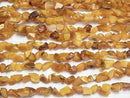 [Video] Baltic Amber Rough Nugget 1strand beads (aprx.15inch/38cm)