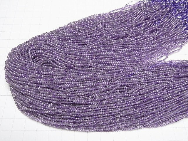 [Video]Amethyst AA++ Round 2mm 1strand beads (aprx.15inch/38cm)