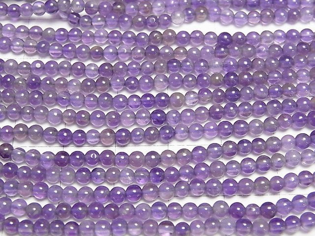 [Video]Amethyst AA++ Round 3mm 1strand beads (aprx.15inch/37cm)