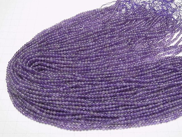 [Video]Amethyst AA++ Round 3mm 1strand beads (aprx.15inch/37cm)