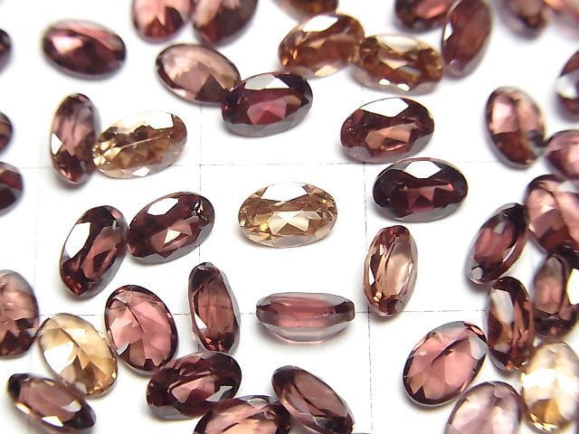 [Video]High Quality Natural Zircon AAA Loose stone Oval Faceted 6x4mm 1pc