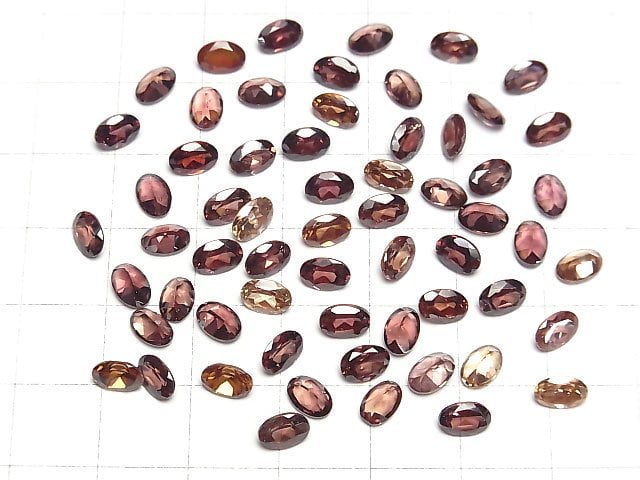 [Video]High Quality Natural Zircon AAA Loose stone Oval Faceted 6x4mm 1pc