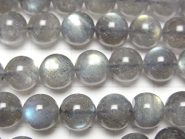 [Video]Labradorite AAA- Round 8mm half or 1strand beads (aprx.15inch/38cm)