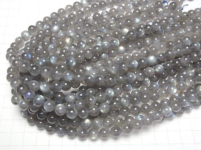 [Video]Labradorite AAA- Round 8mm half or 1strand beads (aprx.15inch/38cm)