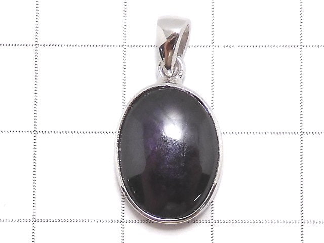 [Video][One of a kind] Purplite Stichtite Pendant Silver925 NO.7