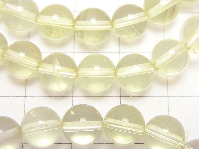 [Video]High Quality Lemon Quartz AAA Round 8mm Bracelet