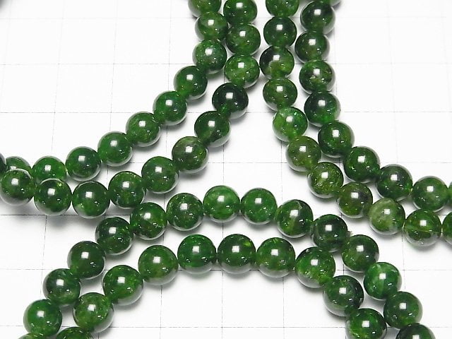 [Video] Chrome Diopside AA++ Round 6mm Bracelet