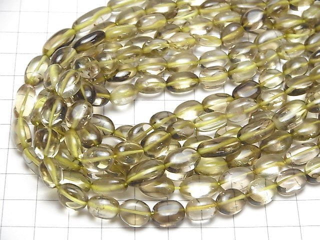 [Video]High Quality Lemon x Smoky Quartz AA++ Nugget half or 1strand beads (aprx.15inch/38cm)