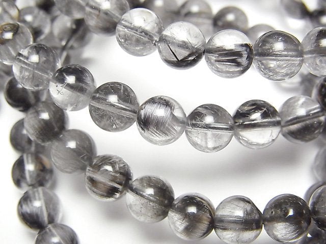 Rutilated Quartz Gemstone Beads