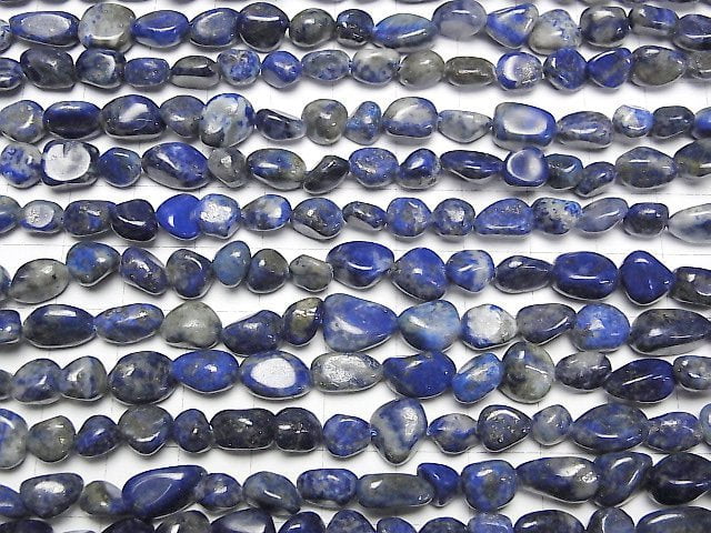 [Video]Lapislazuli AA Nugget 1strand beads (aprx.15inch/37cm)