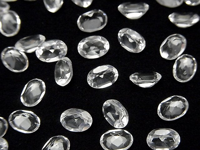 [Video]High Quality Crystal AAA Loose stone Oval Faceted 7x5mm 10pcs