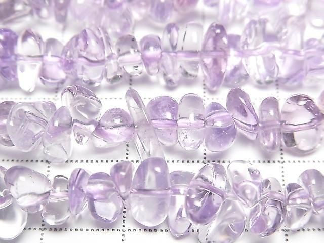 [Video] Lavender Amethyst Chips (Small Nugget) 1-strand beads (approx. 34 inches/86 cm)