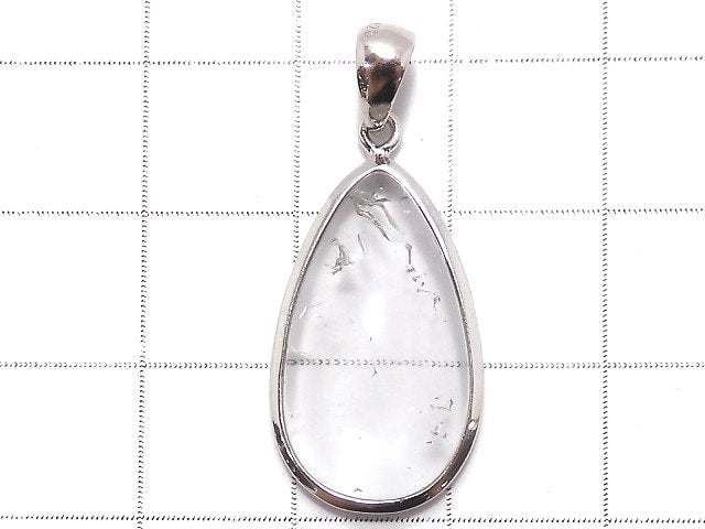 [Video][One of a kind] High Quality Hyalite Opal AAA- Pendant Silver925 NO.9