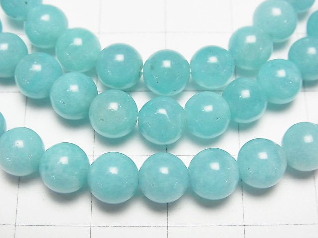 [Video] Peru Amazonite AA++ Round 6mm Bracelet