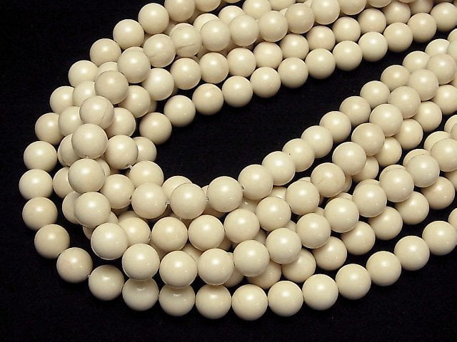 Riverstone  Round 10mm 1strand beads (aprx.15inch/38cm)