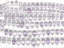 [Video]High Quality Pink Amethyst AAA Marquise Rice Faceted Briolette half or 1strand (22pcs)