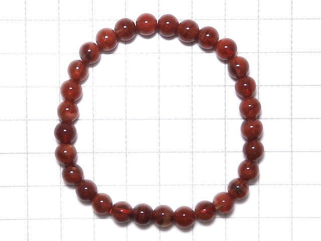 [Video][One of a kind] High Quality Tibetan Andesine AAAA Round 6.5mm Bracelet NO.102