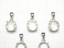 [Video]Libyan Desert Glass Round Faceted Pendant 10x10mm Silver925 1pc