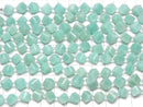 [Video]Amazonite AA++ Dice Shape half or 1strand beads (aprx.7inch/18cm)