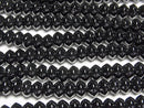 [Video]Onyx Rondelle 6x6x4mm 1strand beads (aprx.15inch/37cm)