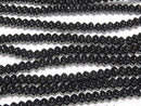 [Video]Onyx Rondelle 6x6x4mm 1strand beads (aprx.15inch/37cm)