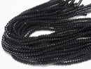 [Video]Onyx Rondelle 6x6x4mm 1strand beads (aprx.15inch/37cm)