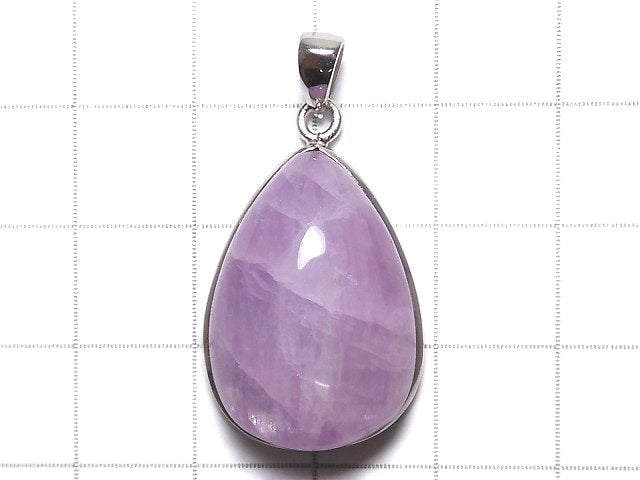 [Video][One of a kind] Nigeria Kunzite AAA- Pendant Silver925 NO.235