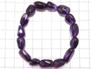 [Video][One of a kind] Amethyst Elestial AAA- Nugget Bracelet NO.5
