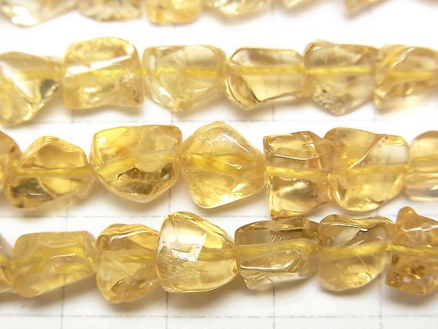[Video]High Quality Citrine AA++ Rough Nugget half or 1strand beads (aprx.15inch/38cm)