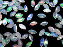 [Video]High Quality Ethiopian Opal AAA- Loose stone Marquise Faceted 5x2mm 10pcs