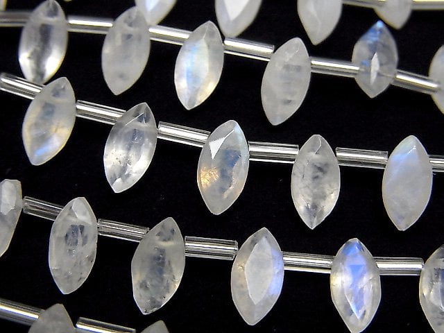 Rainbow Moonstone Gemstone Beads