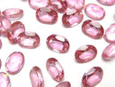 [Video]High Quality Pink Topaz AAA Loose stone Oval Faceted 8x6mm 2pcs