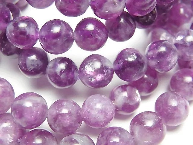 Lepidolite Gemstone Beads