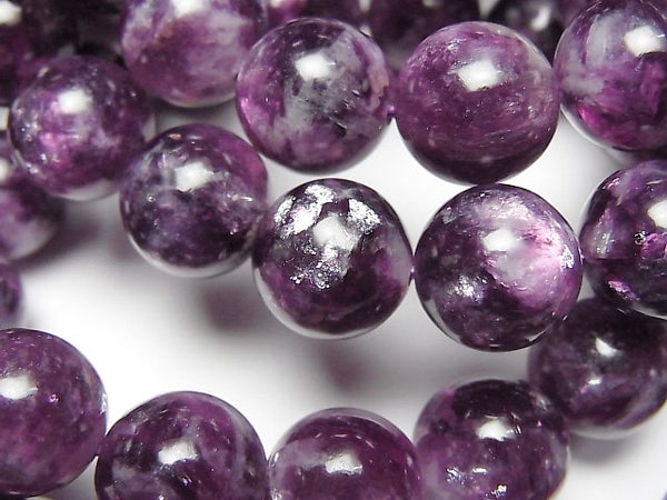 Lepidolite Gemstone Beads