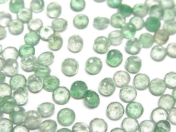 [Video] Green Aventurine AAA Loose stone Round Faceted 4x4mm 10pcs