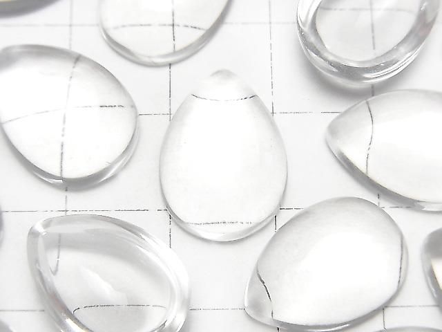 [Video] High Quality Crystal AAA Pear Shape Cabochon 18x13mm 2pcs