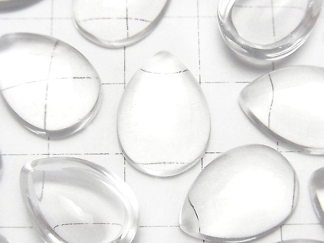 [Video] High Quality Crystal AAA Pear shape Cabochon 18x13mm 2pcs