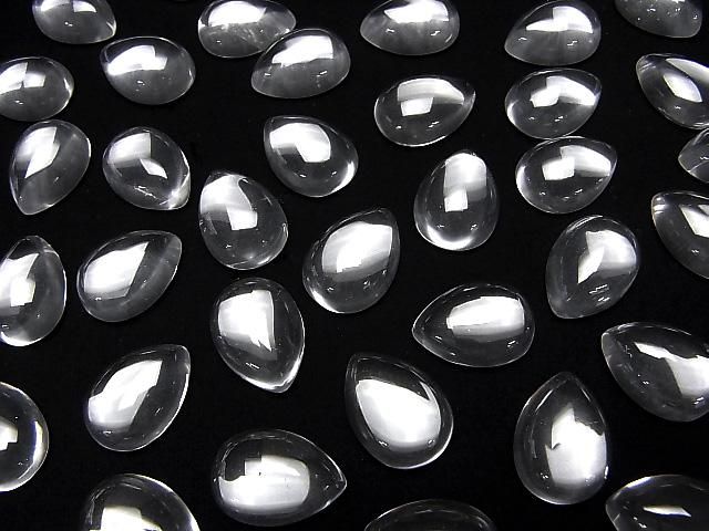 [Video] High Quality Crystal AAA Pear Shape Cabochon 18x13mm 2pcs