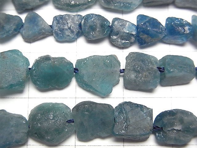 [Video] Apatite Roughlock Nugget half or 1strand beads (aprx.15inch/38cm)