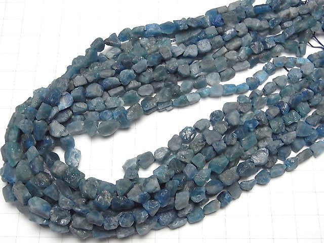 [Video] Apatite Roughlock Nugget half or 1strand beads (aprx.15inch/38cm)