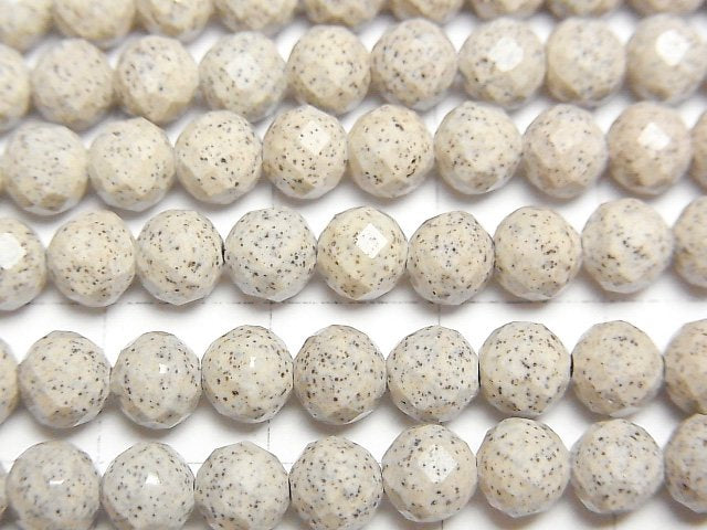 [Video] Taiwan Hokutolite Faceted Round 5.5mm half or 1strand beads (aprx.15inch/37cm)