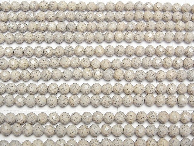 [Video] Taiwan Hokutolite Faceted Round 5.5mm half or 1strand beads (aprx.15inch/37cm)