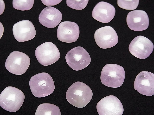 [Video]Nigeria Kunzite AA++ Square Cabochon 10x10mm 1pcs