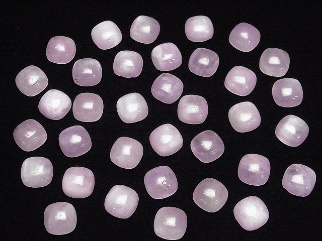 [Video]Nigeria Kunzite AA++ Square Cabochon 10x10mm 1pcs