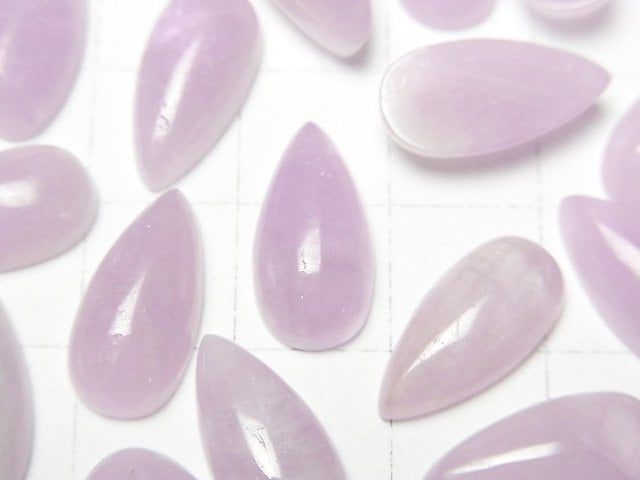 [Video]Nigeria Kunzite AA++ Pear shape Cabochon 16x8mm 1pc