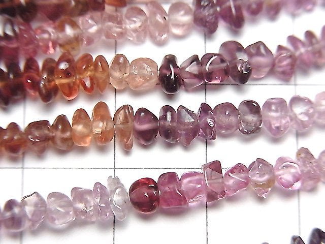 [Video]High Quality Multi-color Spinel AAA- Chips (Small Nugget) half or 1strand beads (aprx.15inch/38cm)