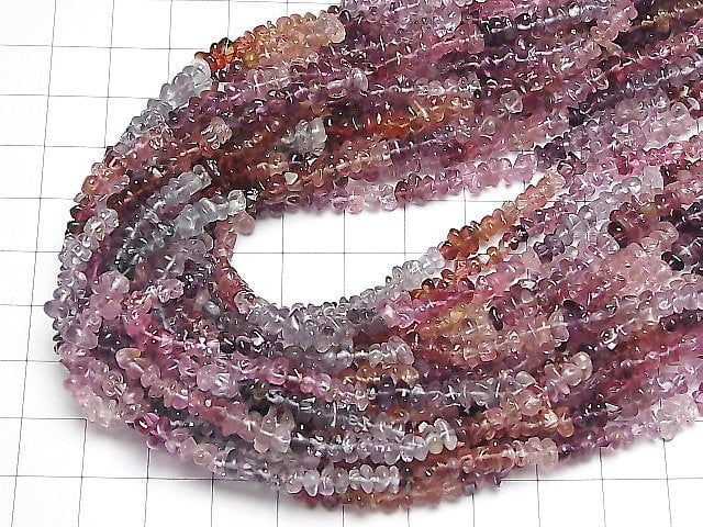 [Video]High Quality Multi-color Spinel AAA- Chips (Small Nugget) half or 1strand beads (aprx.15inch/38cm)