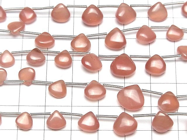 [Video] Peruvian Rhodochrosite AA++ Chestnut (Smooth) 1strand (13pcs )